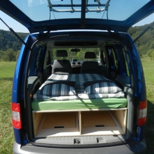 VW Sharan ab Bj. 2010 Basisbausatz DIELECTRIC-Box – Dielectric Campingbox