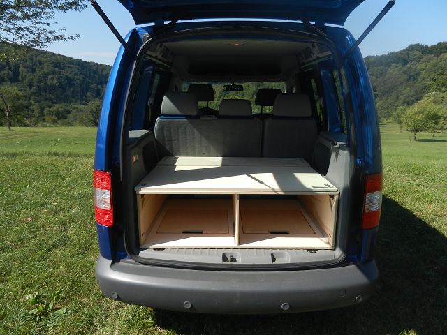 VW Caddy Maxi Campingbox Camper Campingausbau Box Camping in